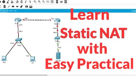 Static NAT Configuration With Cisco Packet Tracer YouTube