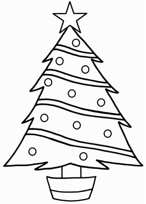 Free Printable Christmas Tree Coloring Pages Printable Word Searches