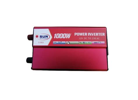 1000w Peak 12v Dc To 220v Ac Sun Power Inverter S 3003 Shop Today Get It Tomorrow