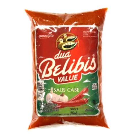 Jual DUA BELIBIS VALUE Saus Cabe 1 Kg Shopee Indonesia