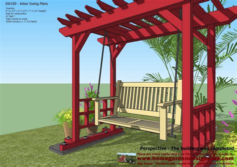 Pergola Swing Plans