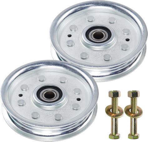 Gelaska Am37249 Flat Idler Pulley Replaces John Deere Am107468 Am37442 Am35862