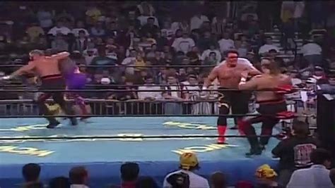 Sting Booker T Vs The Road Warriors Chicago Street Fight Video