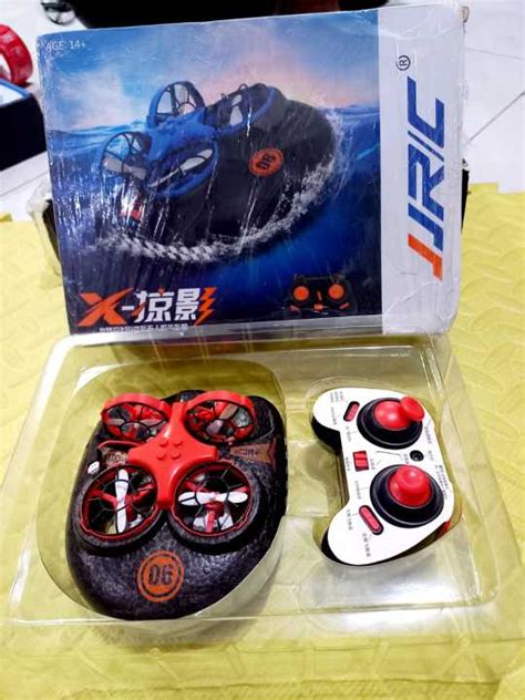 Mini Drone JJRC Bisa Di Darat Dan Air Empat Sumbu Pesawat Hovercraft