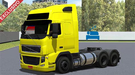 Skin Volvo FH 2009 Amarelo RODOCAÇAMBA EXCLUSIVO Skins Games Truck