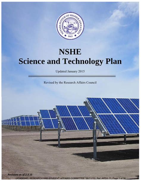 Pdf Nshe Science And Technology Plan Dokumen Tips