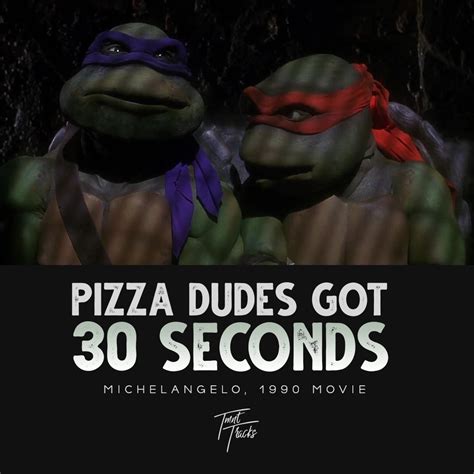 Teenage Mutant Ninja Turtles Movie 1990 Pizza