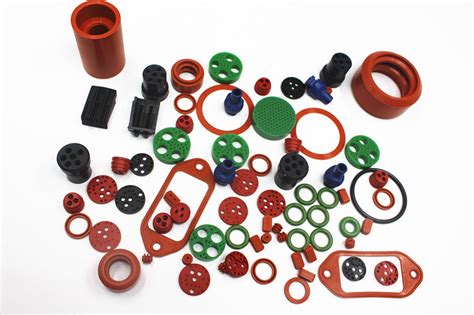 Custom Molded Rubber Parts Different Sizes Silicone Rubber Gasket Seals