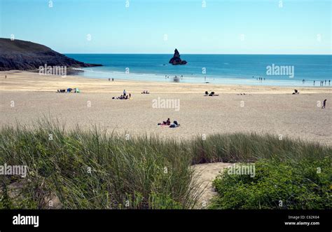 Broad Haven Beach Pembrokeshire Coast South Wales Uk Stock Photo Alamy