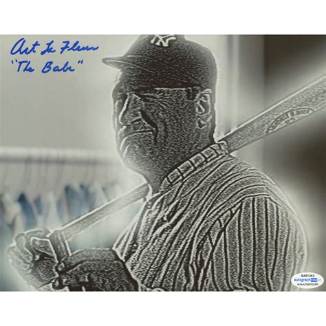 Art LaFleur Signed The Sandlot 8x10 Photo Inscribed The Babe