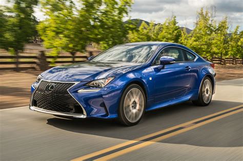 2016 Lexus Rc Coupe Adds Turbo Four 200t V 6 300 Awd Models