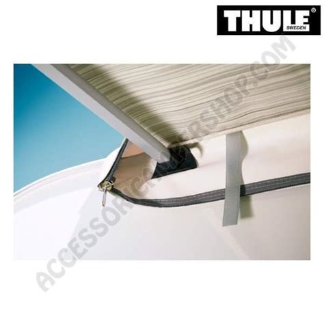 Tendalino Veranda Da Parete Thule Omnistor 1200 Bianco Telo Sapphire