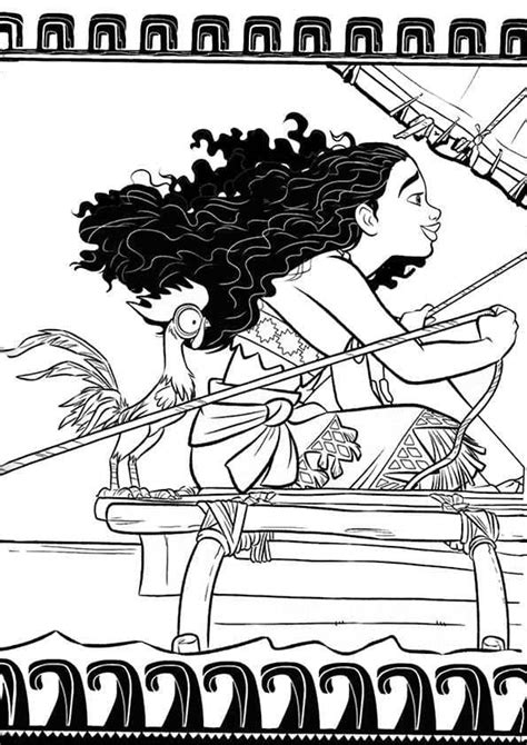 Dibujos De Moana Para Colorear Descargue E Imprima Gratis