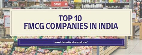 Top Fmcg Companies In India