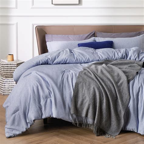 Bedsure California King Comforter Set Blue Bedding Comforter Set