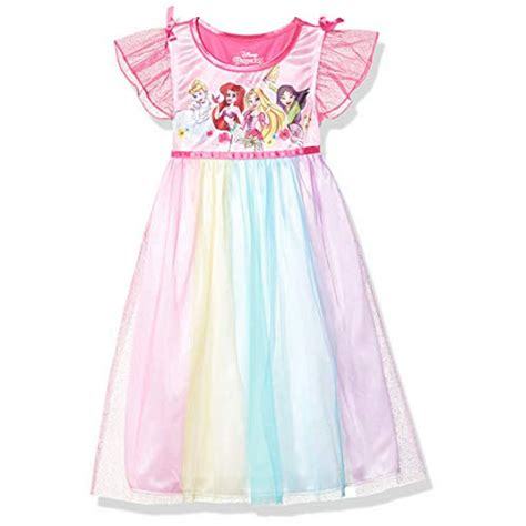 Disney Disney Girls Toddler Fantasy Nightgown Multi Princess