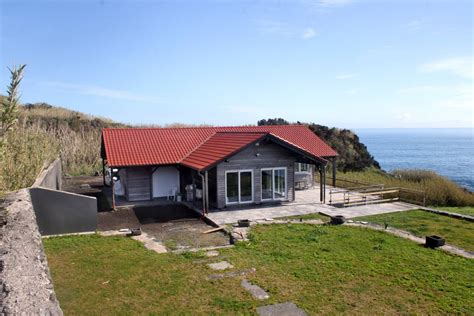 Modern Seaside House With Views On The Coast On Faial Island Azores