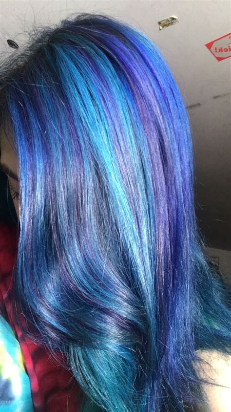 My Hurrrr ‍♀️ Blue Ombre Hair Color Melting Hair Mermaid Hair Color