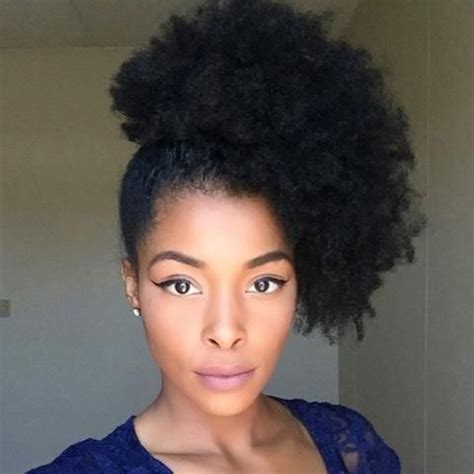 Cheveux Afros Les Plus Belles Coiffures R Aliser Hair Puff