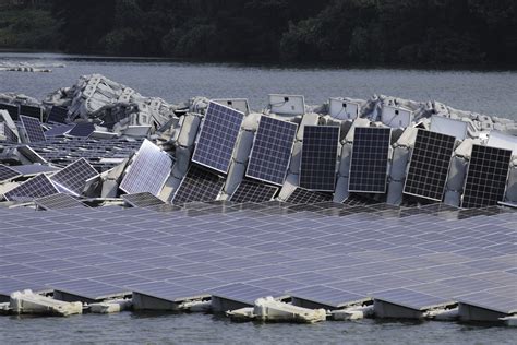 Arizona Solar Center Japan S Largest Floating Pv Plant Catches Fire