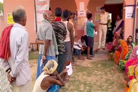 Polling Underways In Five Lok Sabha Constituencies Of Bihar State News