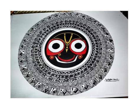 Jagannath design drawing pic | Designs to draw, Drawings, Pictures to draw