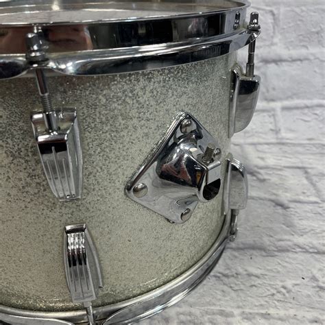 Ludwig Silver Sparkle Blue And Olive 13x9 Tom Evolution Music