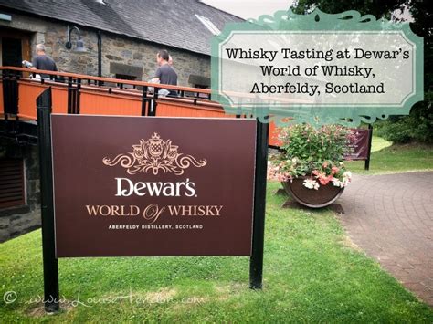 Tour Of Dewars World Of Whisky At Their Aberfeldy Distillery In Scot