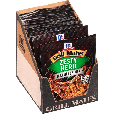 Mccormick Grill Mates Zesty Herb Marinade Mix 106 Oz