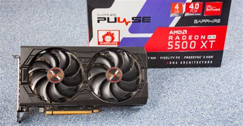 Sapphire Radeon Rx 5500 Xt Pulse 4 Gb Review Techpowerup