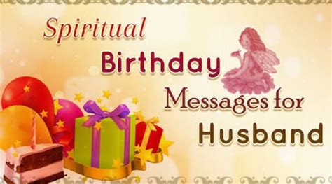 Spiritual Birthday Messages for Husband