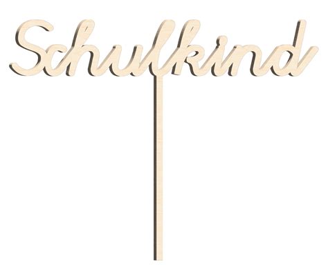 Schulkind Tortendeko Kuchendeko Cake Topper Einschulung Schulanfang