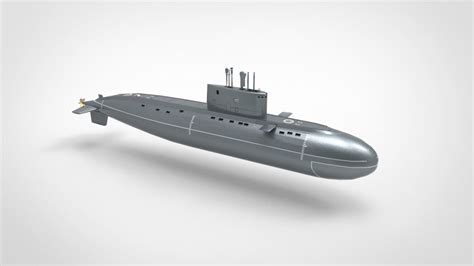 Project 877 Halibut Submarine 3d Model Cgtrader