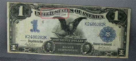 Rare Silver Certificate Black Eagle Very Crisp Xf Xf