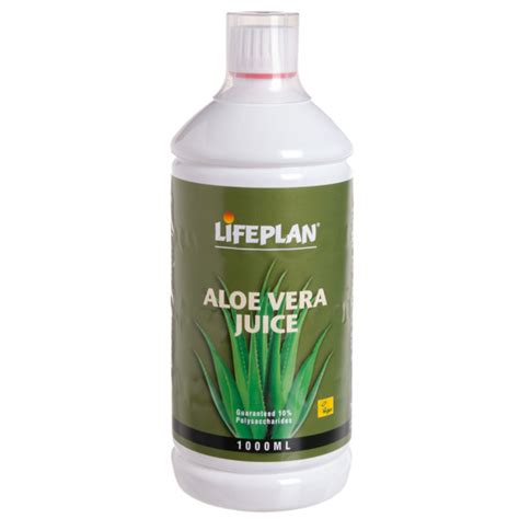 LIFEPLAN ALOE VERA JUICE tikrųjų alavijų sultys 1000 ml Gintarinė