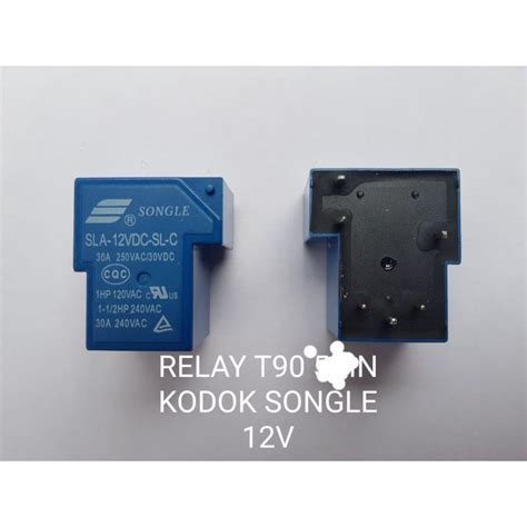 Jual Relay Songle Sla Vdc Sl C V A Relay Kodok Shopee Indonesia