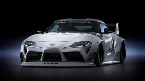 New Toyota GR Supra Receives The Liberty Walk Treatment Evo