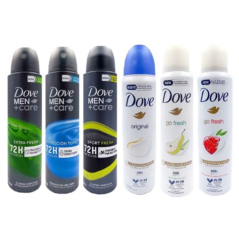 Dove Moisturizing Cream Deodorant SPRAY Original Go Fresh Dove Men