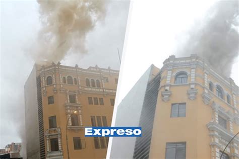 Incendio frente a Palacio de Gobierno las imágenes del siniestro en