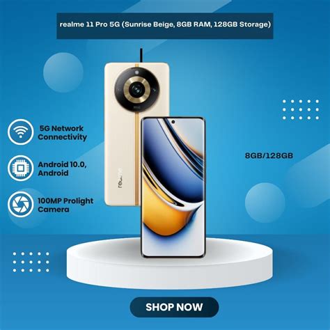 Realme Pro G Sunrise Beige Gadgets Visionarycom