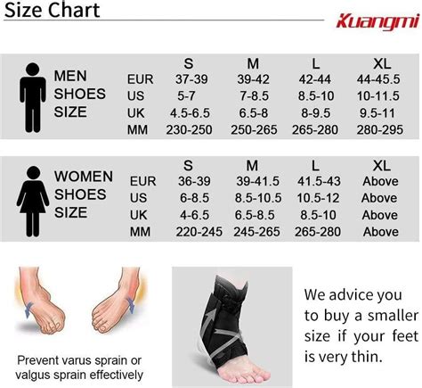 Kuangmi Ankle Brace Stabilizers Adjustable Ankle Support For Sports