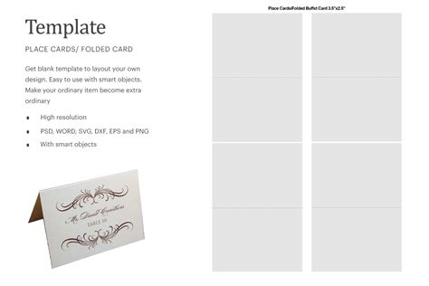 Place Card Templates