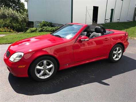 37k Mile 2001 Mercedes Benz Slk320 6 Speed For Sale On Bat Auctions