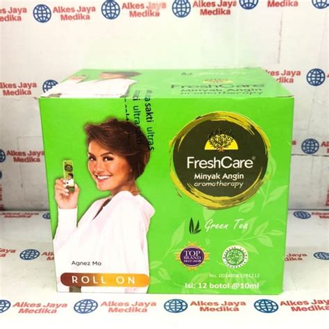 Jual Fresh Care Green Tea Box Isi Botol Ml Minyak Angin Roll On