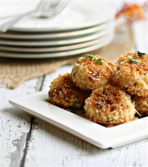 Hungry Couple Easy Baked Rice Balls Arancini