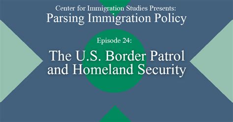 The U.S. Border Patrol and Homeland Security