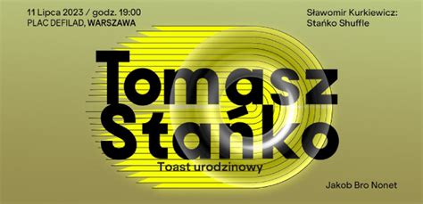 Toast Urodzinowy dla Tomasza 2023 już w najbliższy wtorek jazzarium