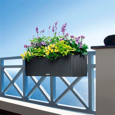 Jardini Re De Balcon Avec Arrosage Automatique Lechuza Cottage Kit