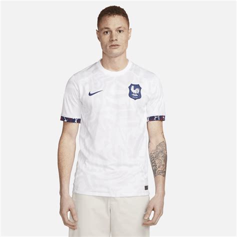 Nike Fff 2023 Stadium Away Dri-fit Soccer Jersey - White | Editorialist