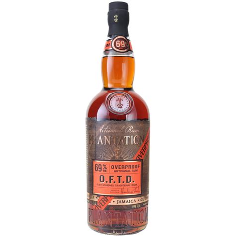 Plantation Rum Overproof O F T D 69 1l